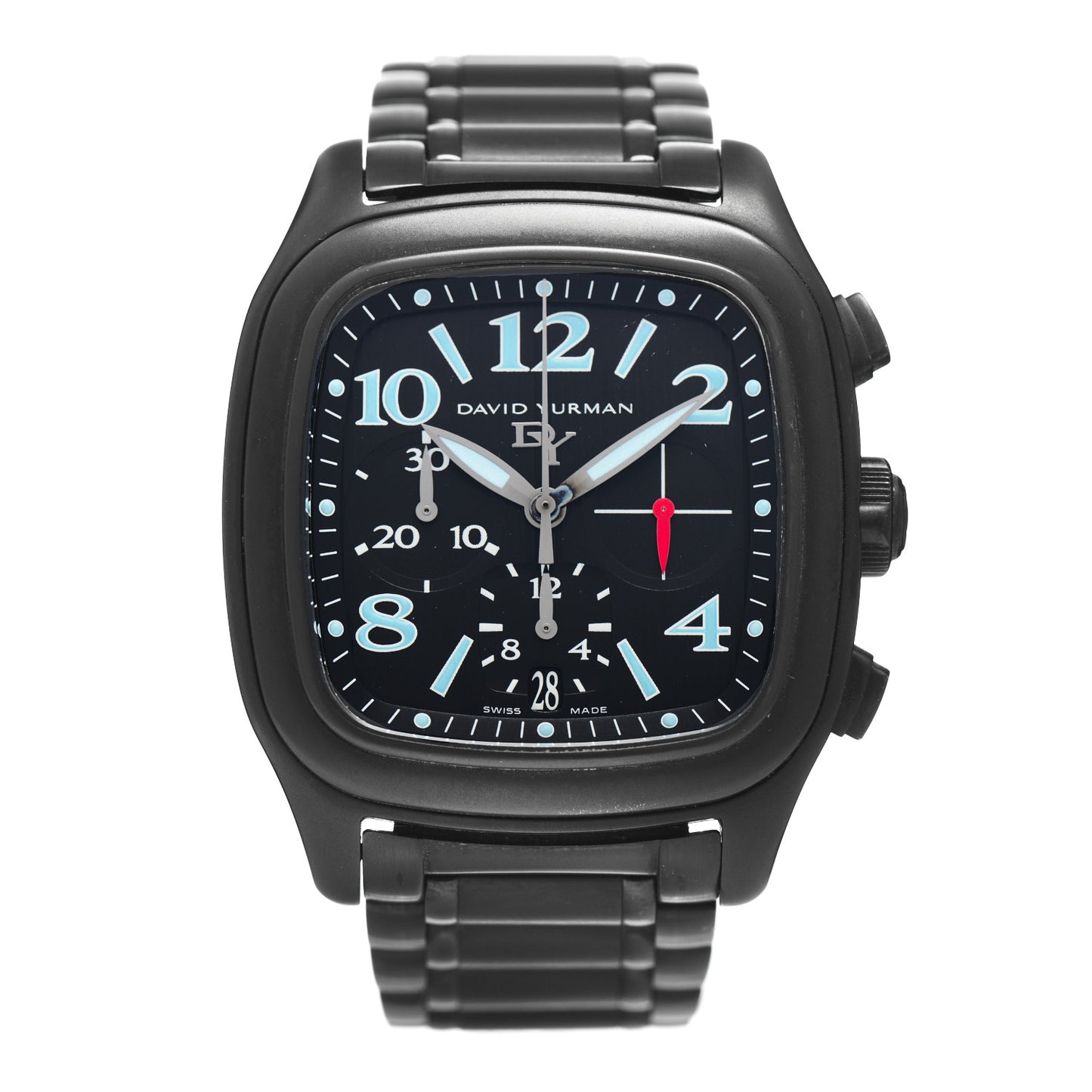 PVD Stainless Steel 41mm Belmont Shadow Automatic Watch Black