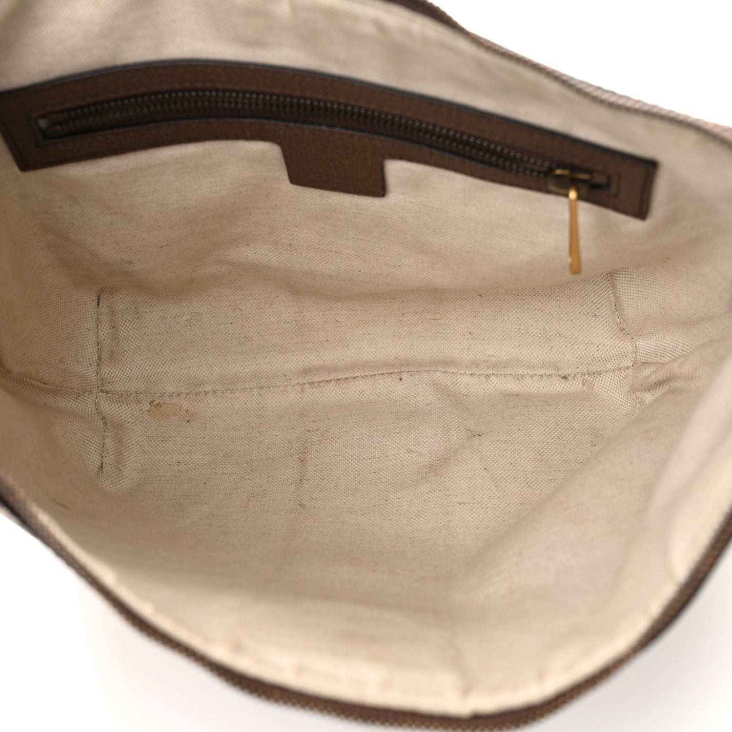 Gucci GG Supreme Monogram Web Small Ophidia Half Moon Hobo Brown 5 of 14