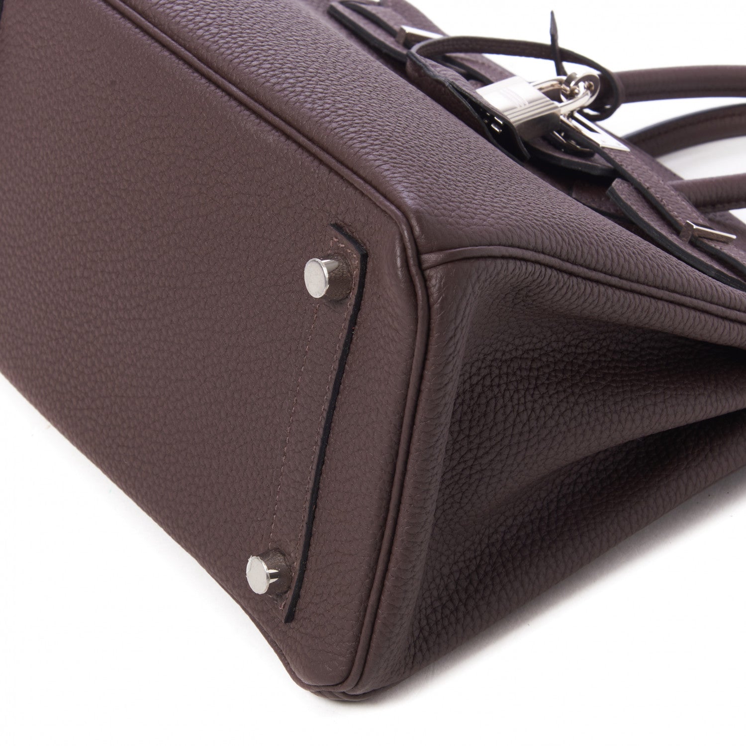 Hermes Togo Birkin 25 Chocolate 6 of 32