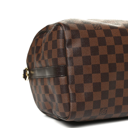 Louis Vuitton Damier Ebene Speedy Bandouliere 30 10 of 13