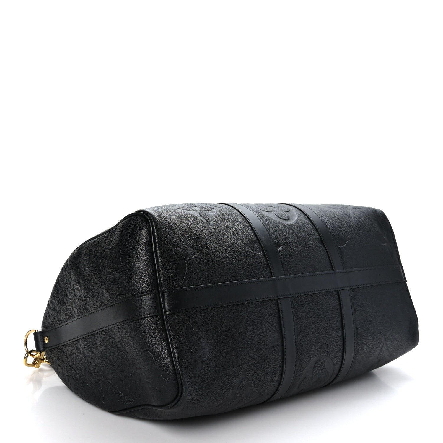 Louis Vuitton Empreinte Monogram Giant Keepall Bandouliere 45 Black 3 of 9