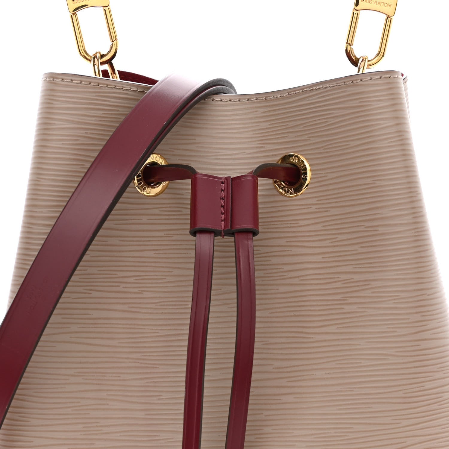 Louis Vuitton Epi Neonoe BB Galet Grenat 8 of 10