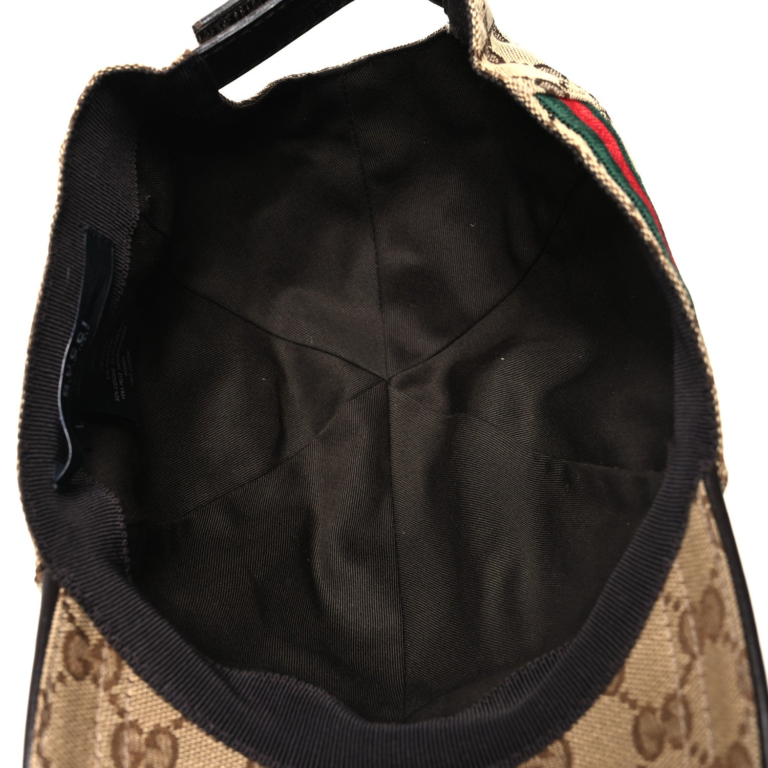 Gucci Monogram Web Baseball Hat L Beige Cocoa 7 of 8
