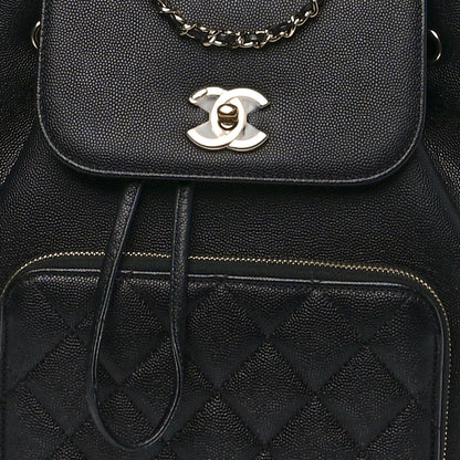 Chanel Caviar Quilted Business Affinity Backpack Black 8 of 10