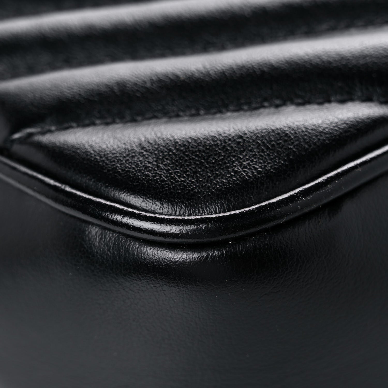 Saint Laurent Calfskin Matelasse Monogram Lou Camera Bag Black 10 of 16