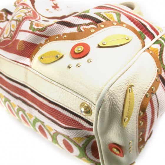 Canvas Canapa Embossed Frame Bag