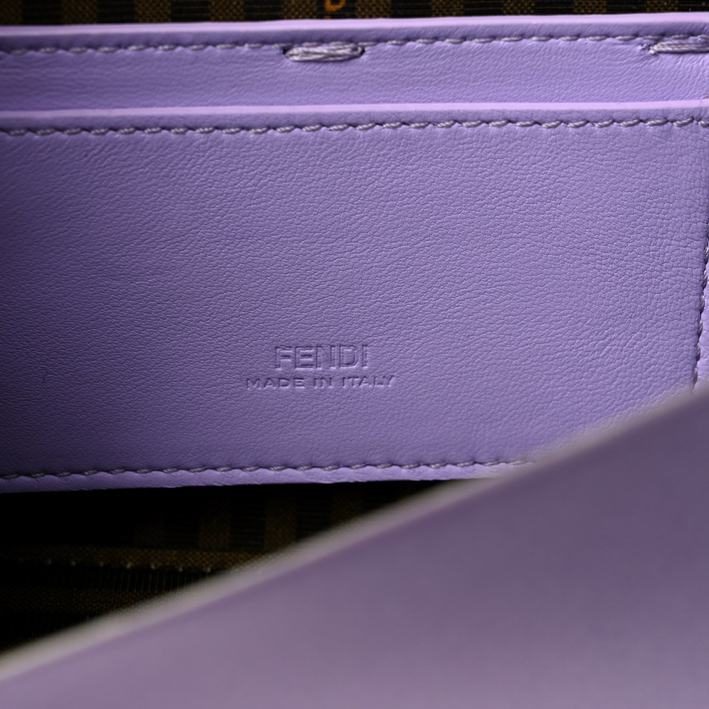 Silk Satin Phone Baguette Lilla