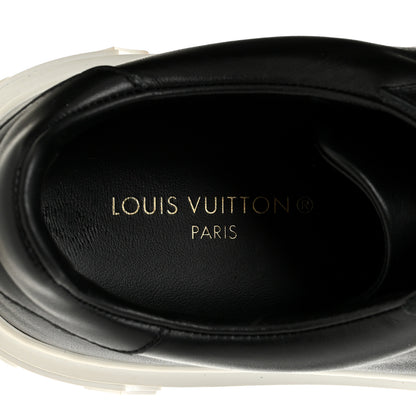 Louis Vuitton Calfskin Time Out Sneakers 38.5 Black 7 of 9