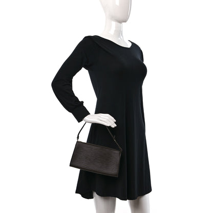 Louis Vuitton Epi Pochette Accessories 24 Moka 2 of 8