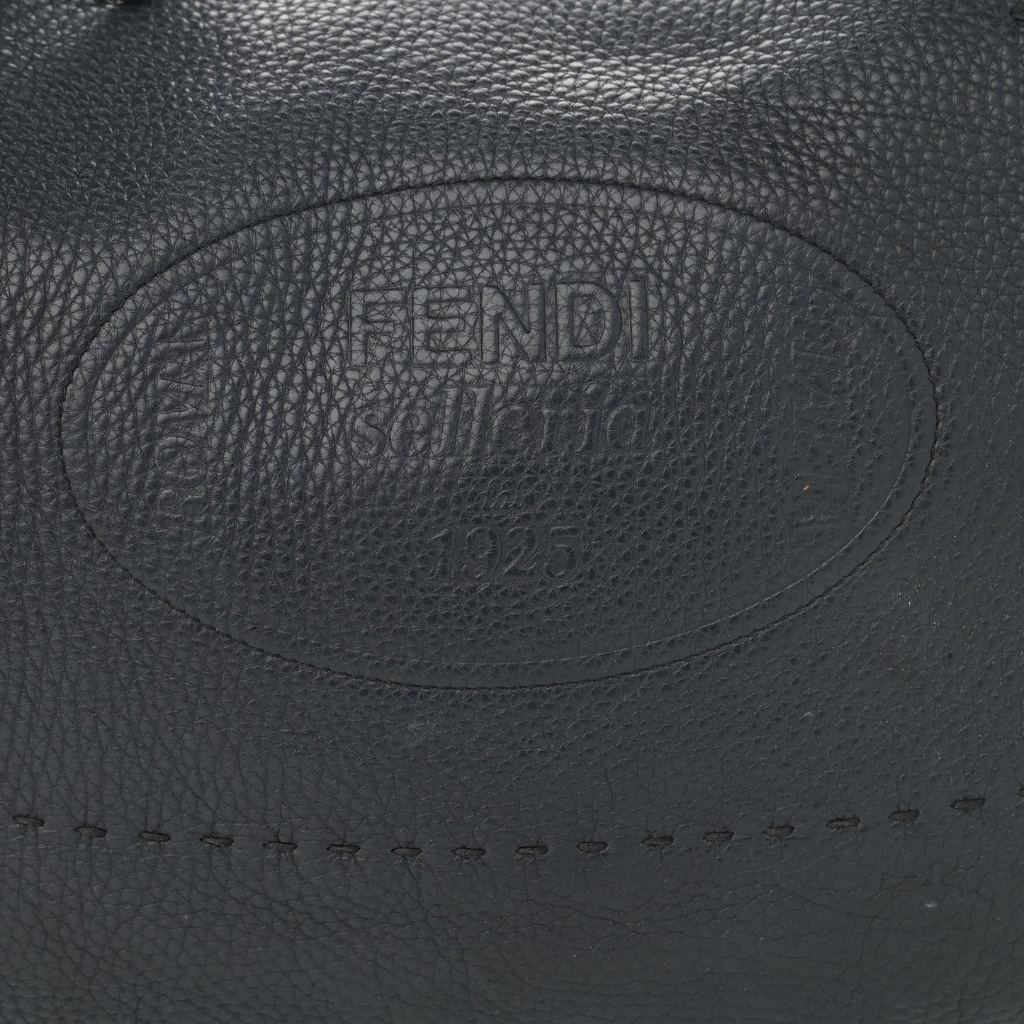 Calfskin Romano Selleria Hobo Black