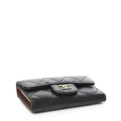 Chanel Caviar Quilted 6 Key Holder Black 3 of 8