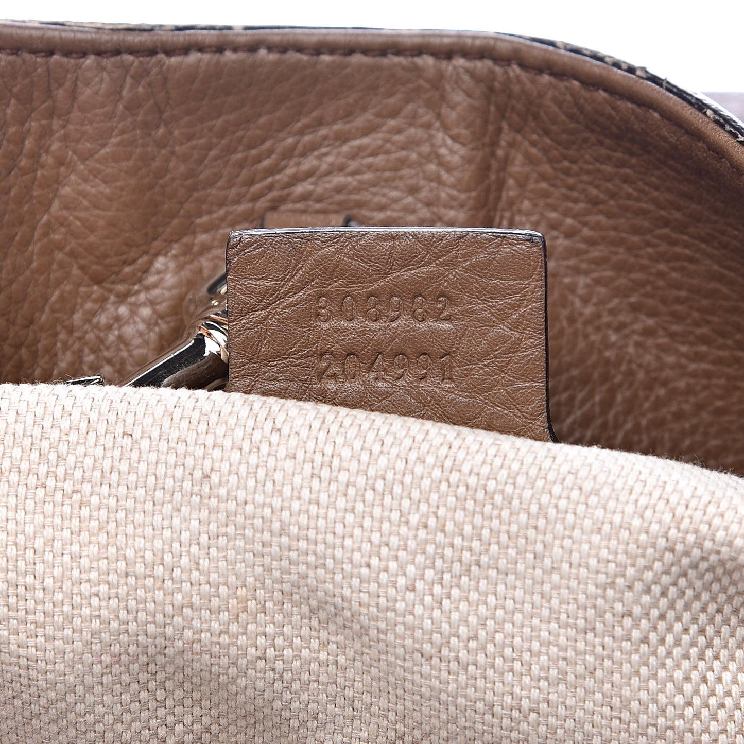Pebbled Calfskin Medium Soho Chain Shoulder Bag Maple Brown