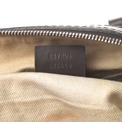 Gucci Monogram Vintage Web Medium Boston Dark Brown 7 of 22