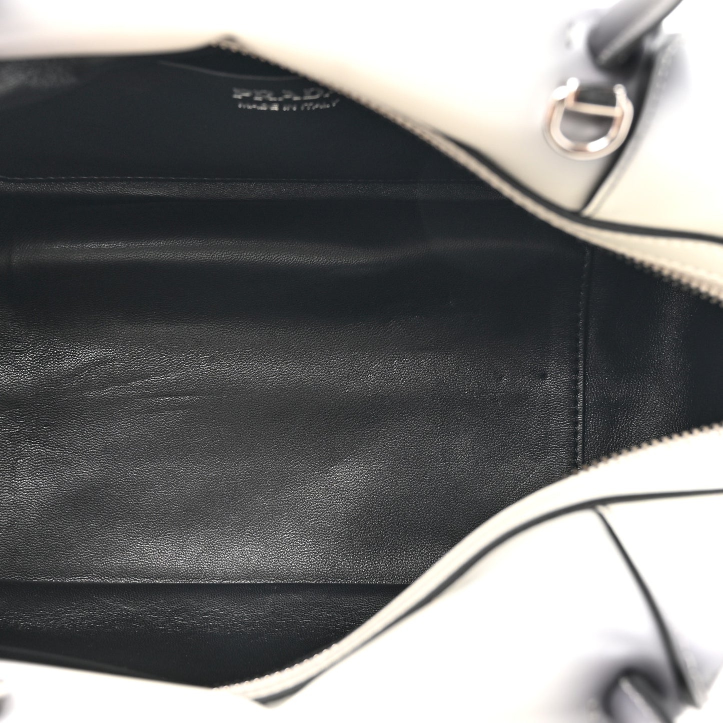 Spazzolato Small Supernova Handbag White Sfumato