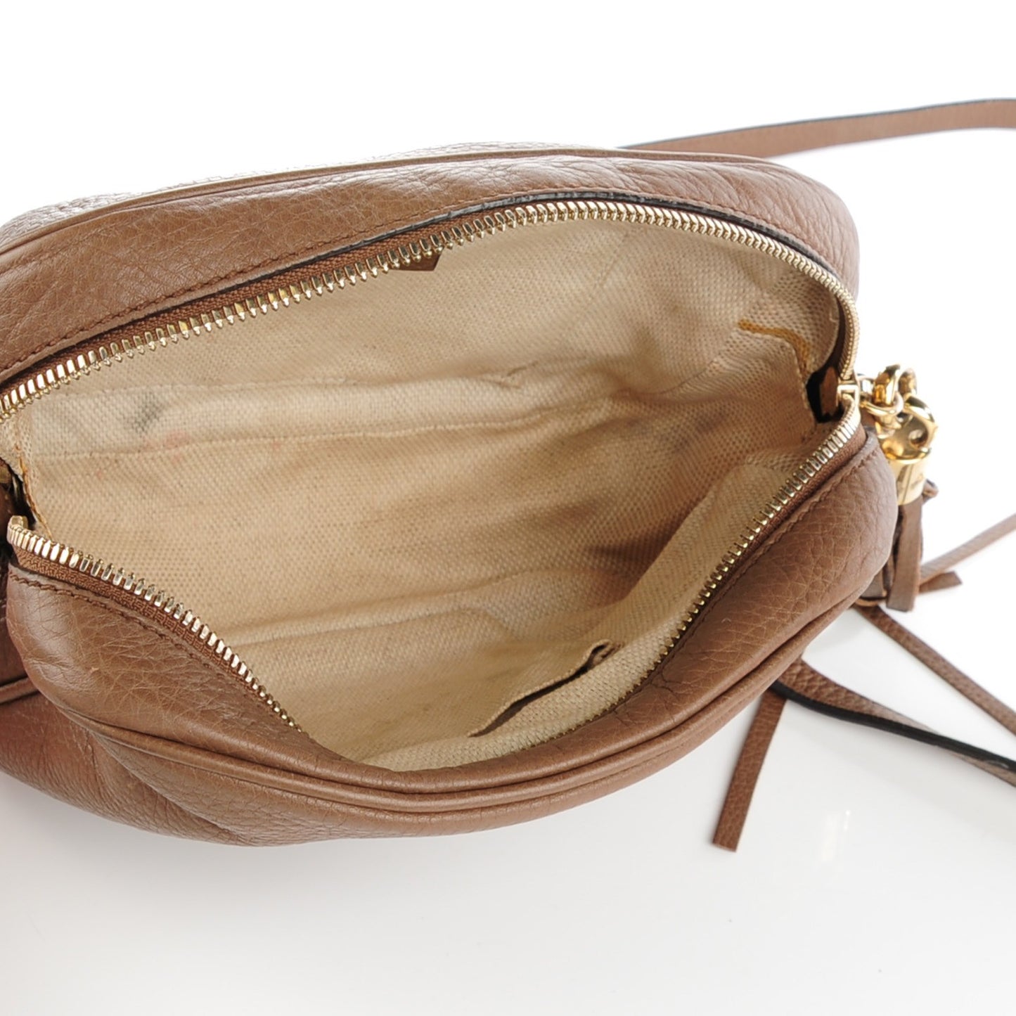Cellarius Calfskin Small Soho Disco Bag Acero