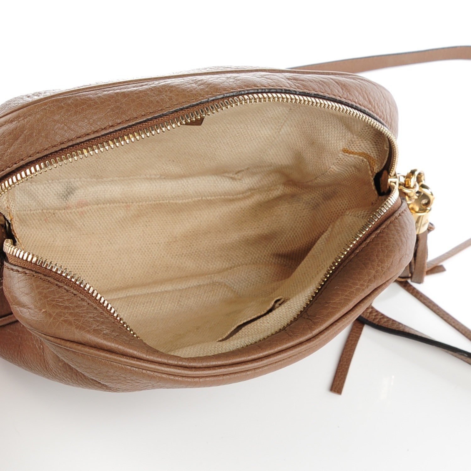 Gucci Cellarius Calfskin Small Soho Disco Bag Acero 6 of 8