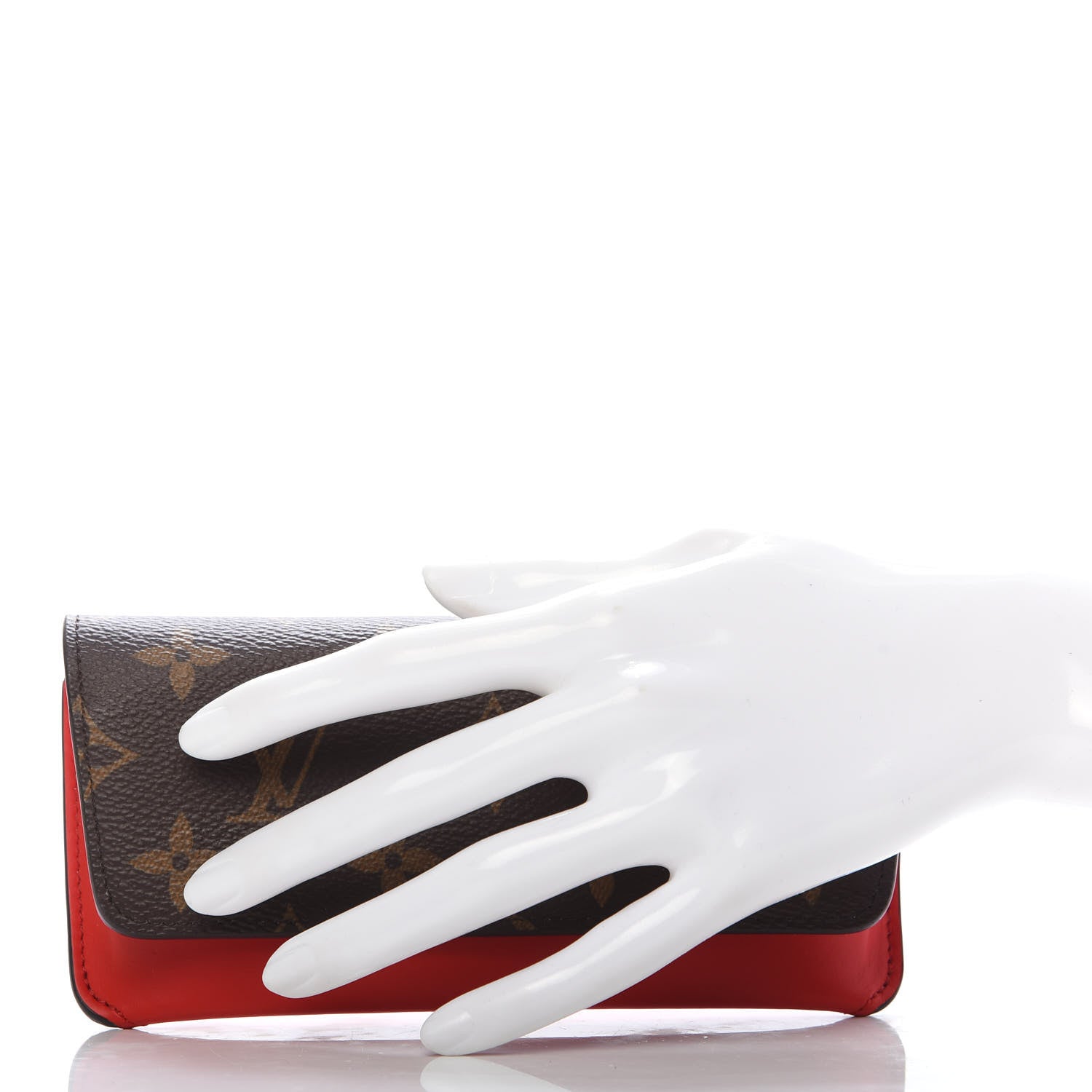 Louis Vuitton Monogram Woody Glasses Case Rouge 2 of 7