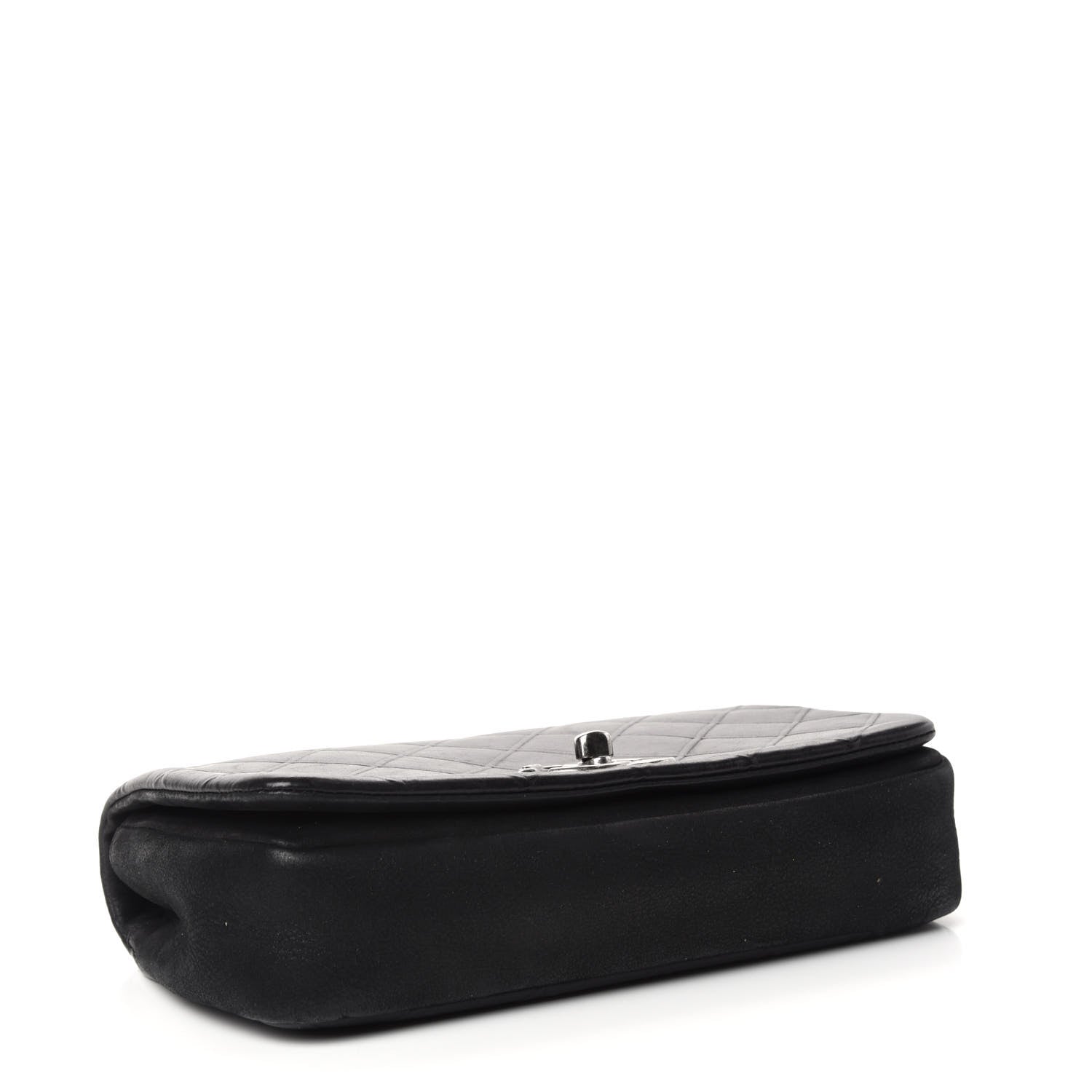 Chanel Calfskin Diamond Embossed New Chic Flap Black 4 of 11