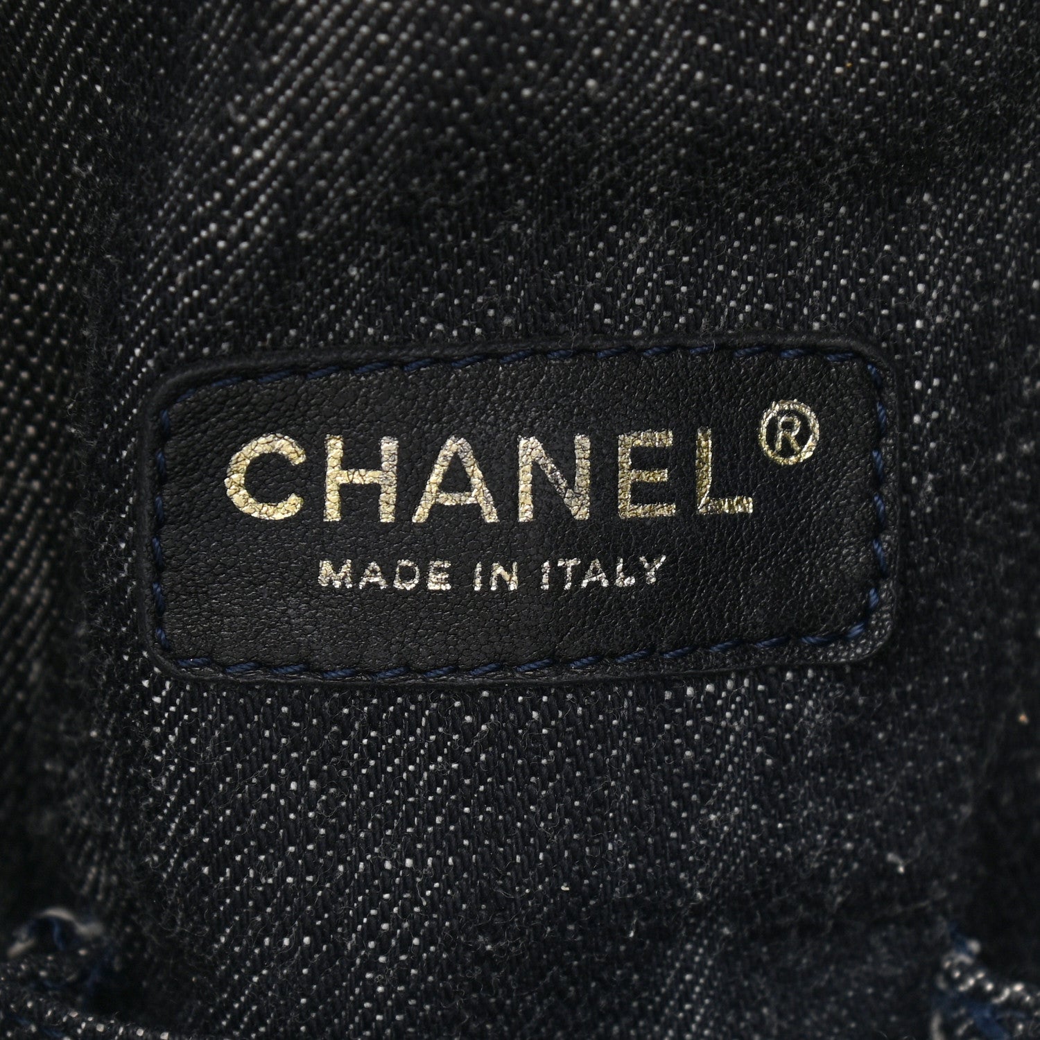Chanel Denim CC Tote Blue 6 of 18