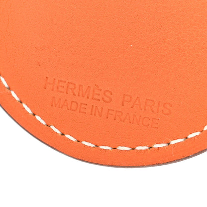 Hermes Swift AirTag Bag Charm Orange Capucine 3 of 3