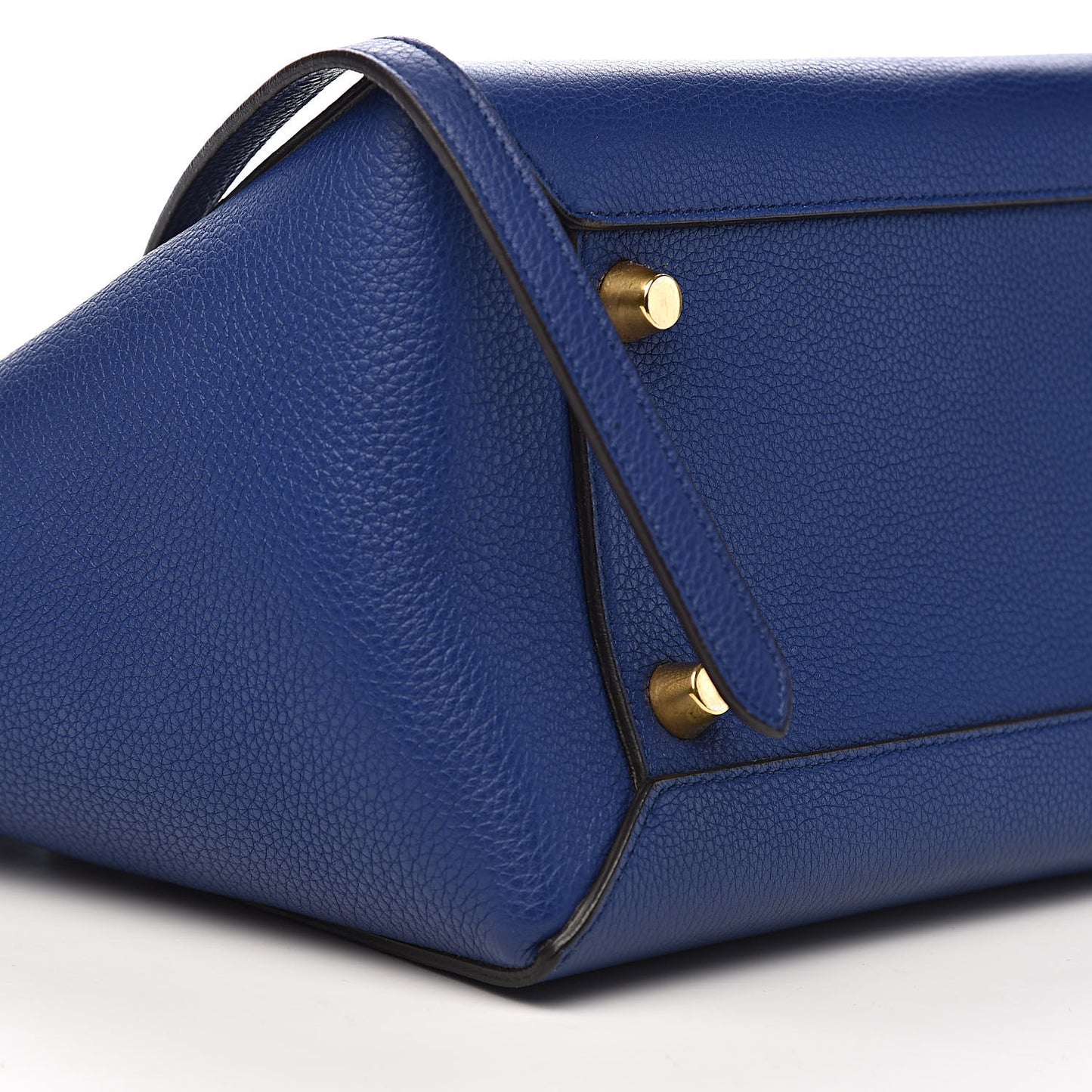 Grained Calfskin Mini Belt Bag Indigo