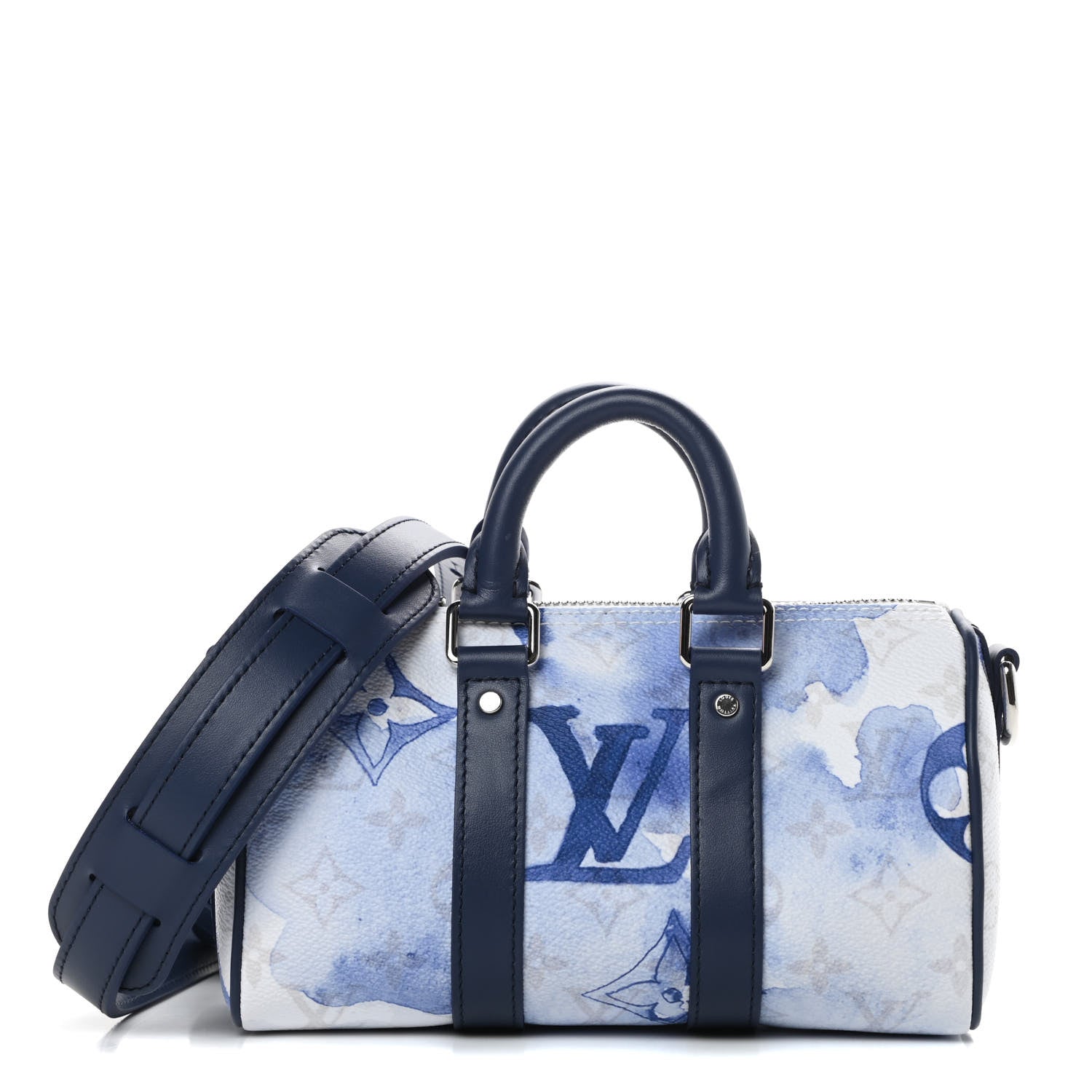Louis Vuitton Monogram Watercolor Keepall XS Blue 1 of 11