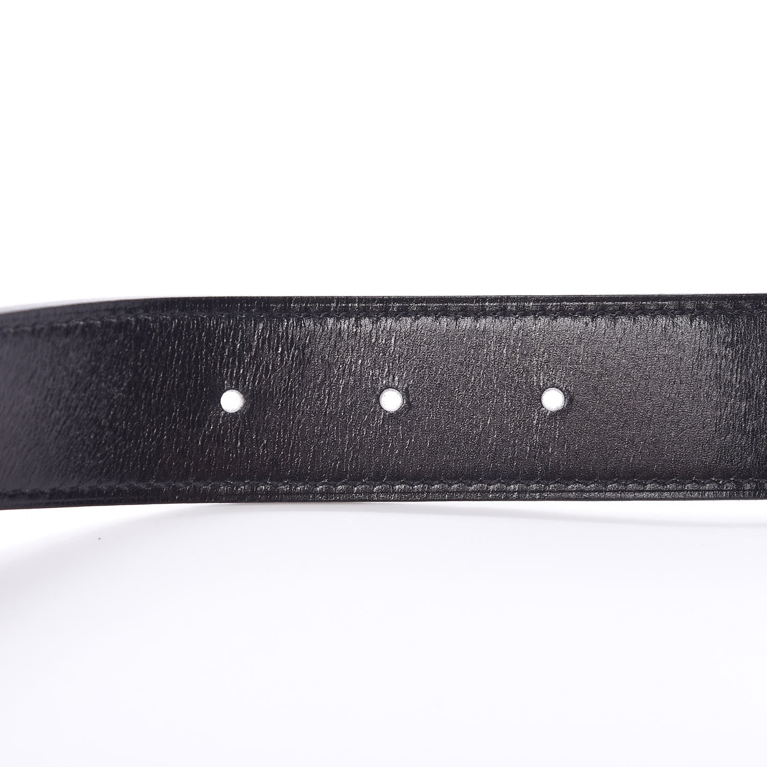 Hermes Box Togo 32mm Collier De Chien CDC Belt 80 Black Etoupe 6 of 8
