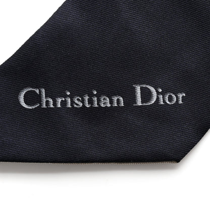 Christian Dior Silk Oblique Mitzah Scarf Blue 2 of 3