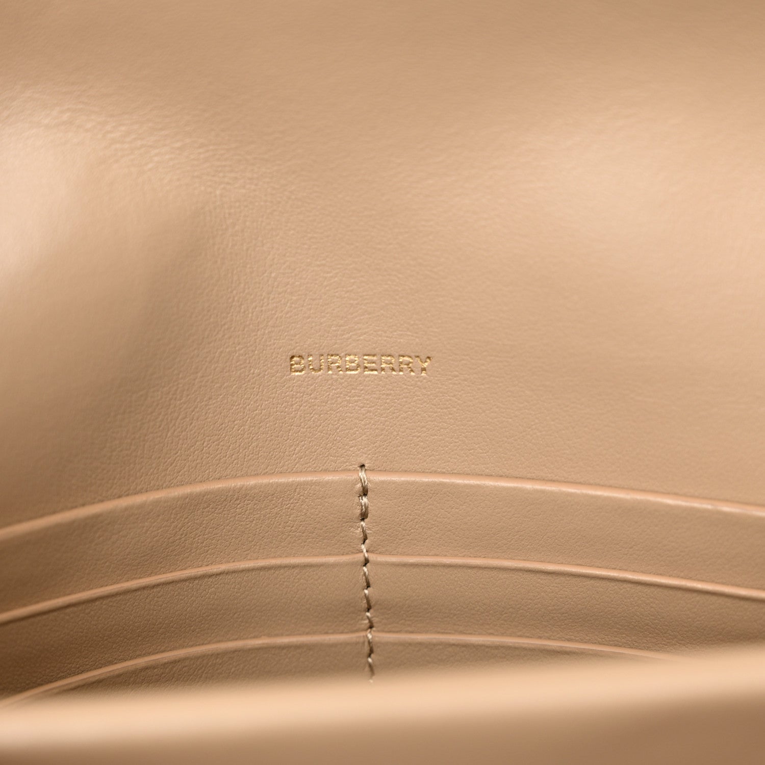 Burberry Grained Calfskin Albion TB Bag Archive Beige 6 of 10