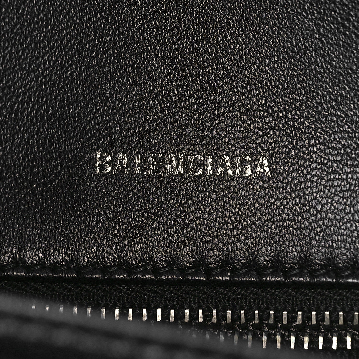 Balenciaga Shiny Calfskin Hobo Tote Black 6 of 14