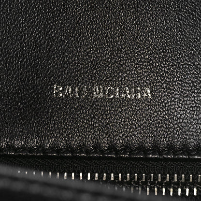 Balenciaga Shiny Calfskin Hobo Tote Black 6 of 14