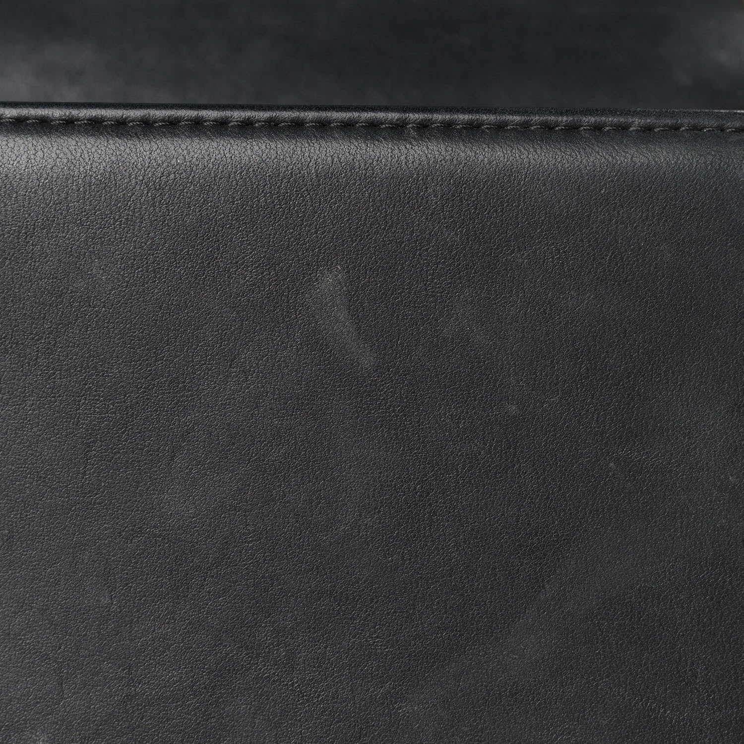 Chanel Lambskin Quilted Large Boy Flap Black 18 of 25