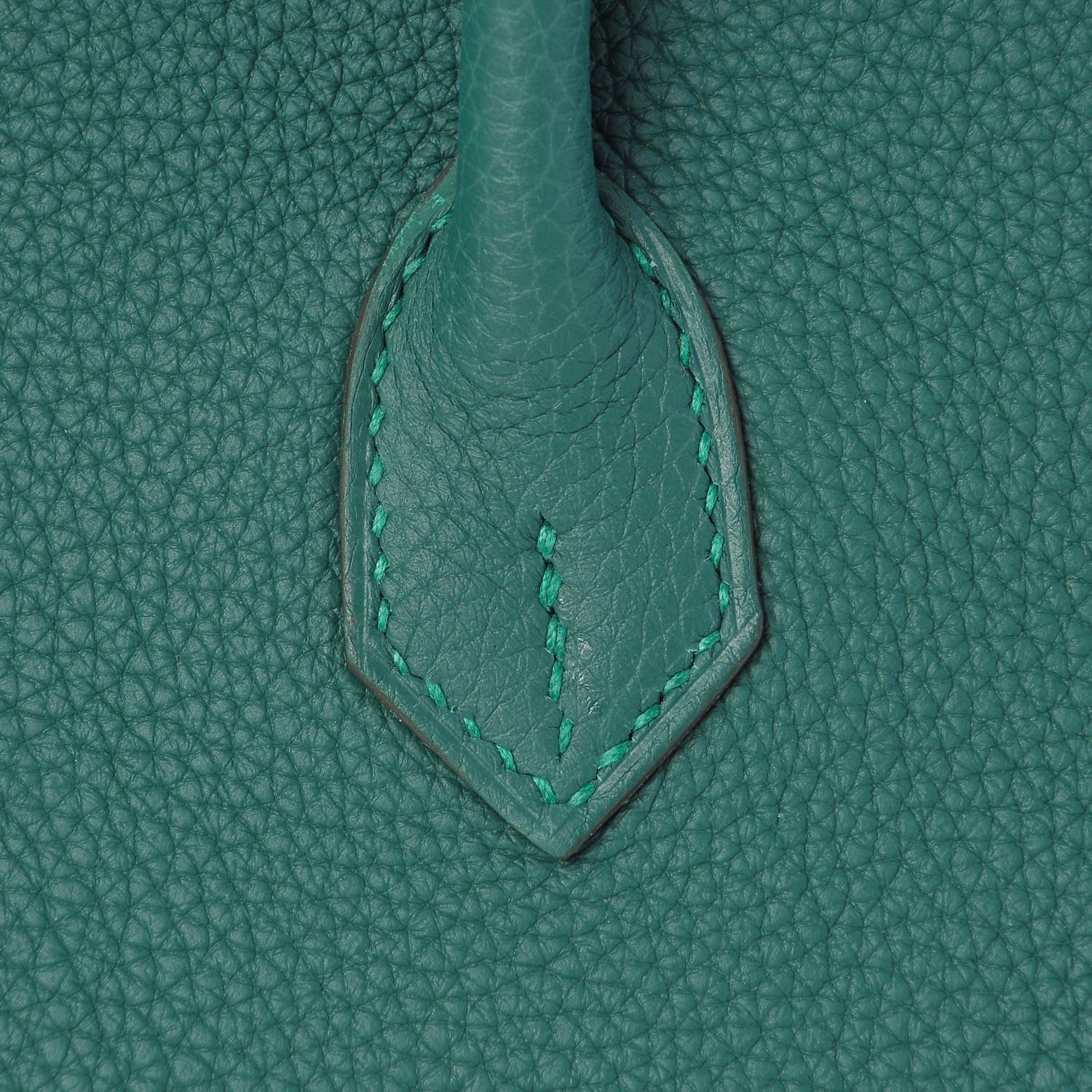 Hermes Togo Birkin 25 Malachite 31 of 35