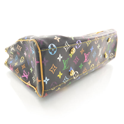 Louis Vuitton Monogram Multicolor Aurelia MM Black 4 of 7