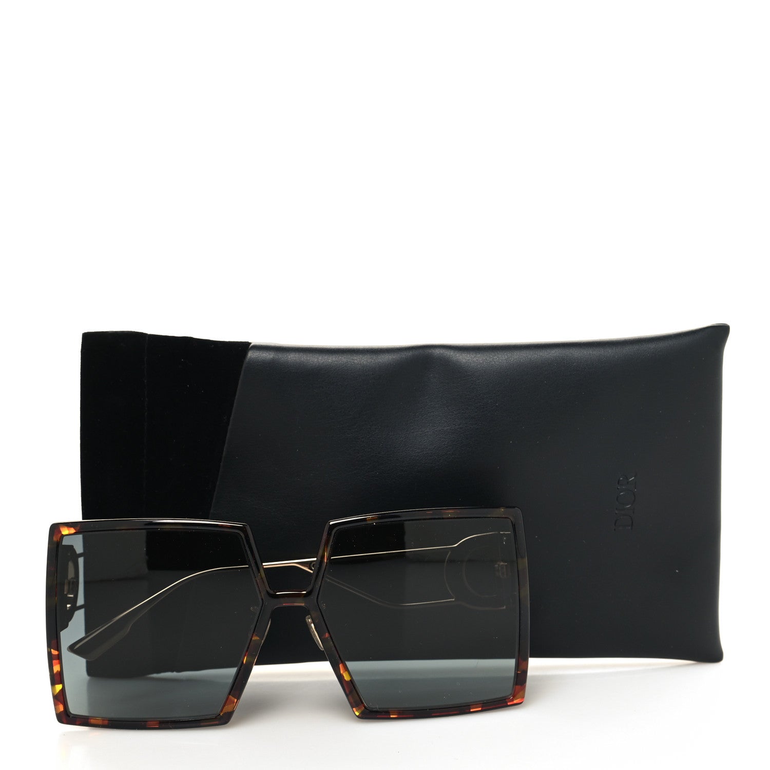 Christian Dior Square 30 Montaigne Sunglasses Tortoise 9 of 9