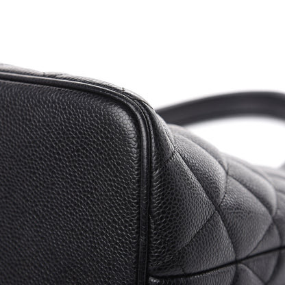 Chanel Caviar Quilted Medallion Tote Black 11 of 18
