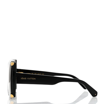Louis Vuitton Acetate Nylon In The Mood For Love Sunglasses Z1294W Black 3 of 8