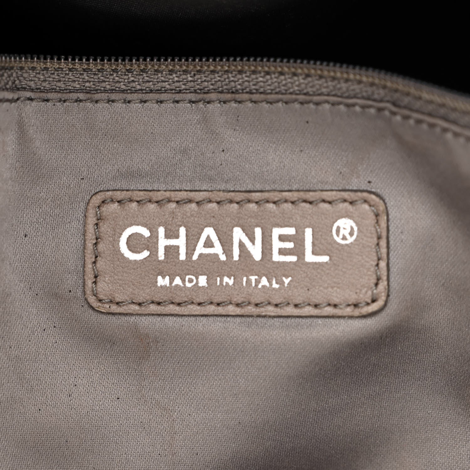 Chanel Crinkled Coated Canvas Le Marais Large Tote Black 6 of 10