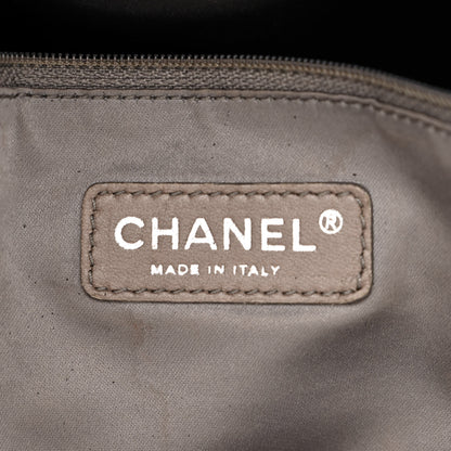 Chanel Crinkled Coated Canvas Le Marais Large Tote Black 6 of 10