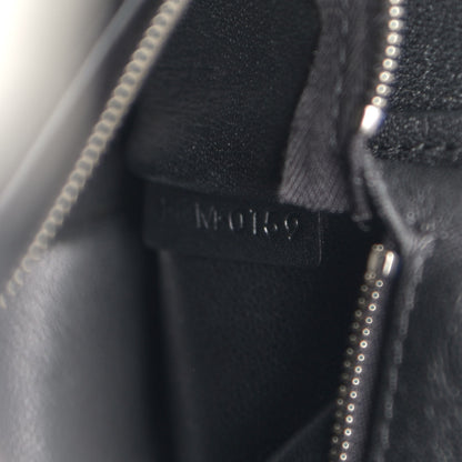Celine Textured Canvas Small Sangle Bucket Bag Black 7 of 10