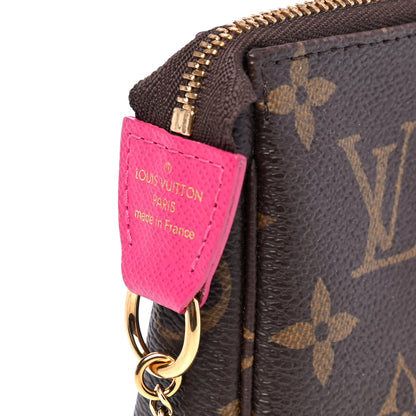 Louis Vuitton Monogram 2018 Christmas Animation Mini Bears Pochette Accessories 4 of 4