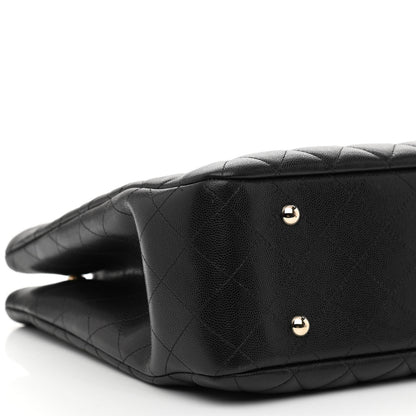 Chanel Caviar Quilted Large Shopping Tote Black 17 of 21