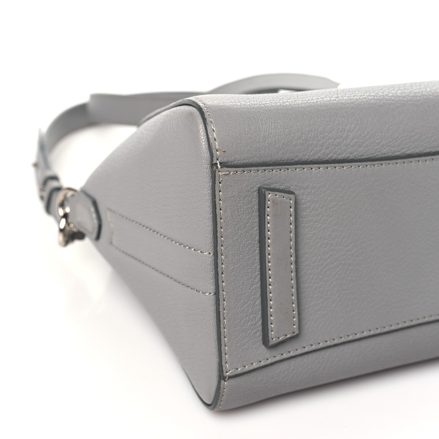 Givenchy Sugar Goatskin Mini Antigona Pearl Grey 9 of 13