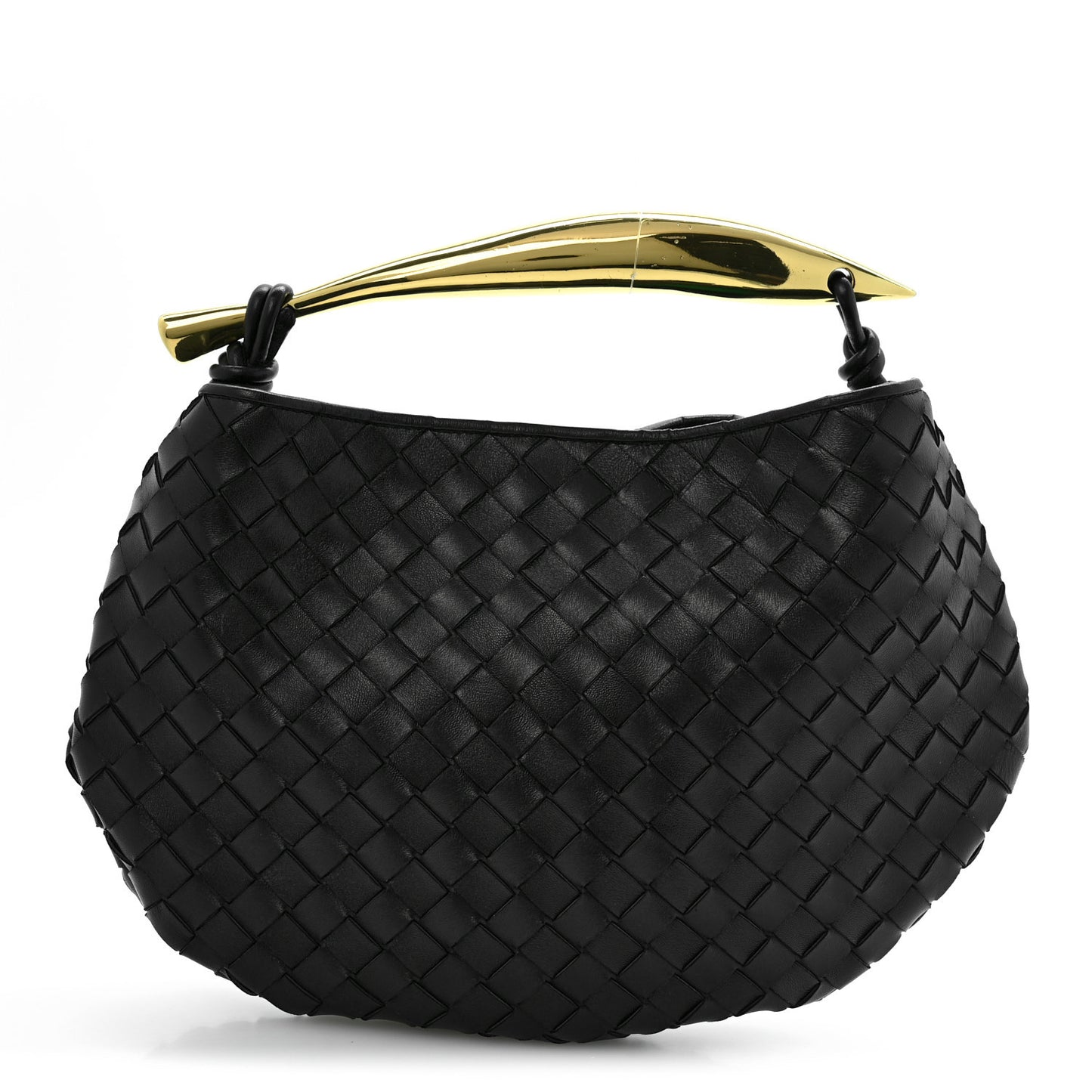 Nappa Intrecciato Sardine Bag Black
