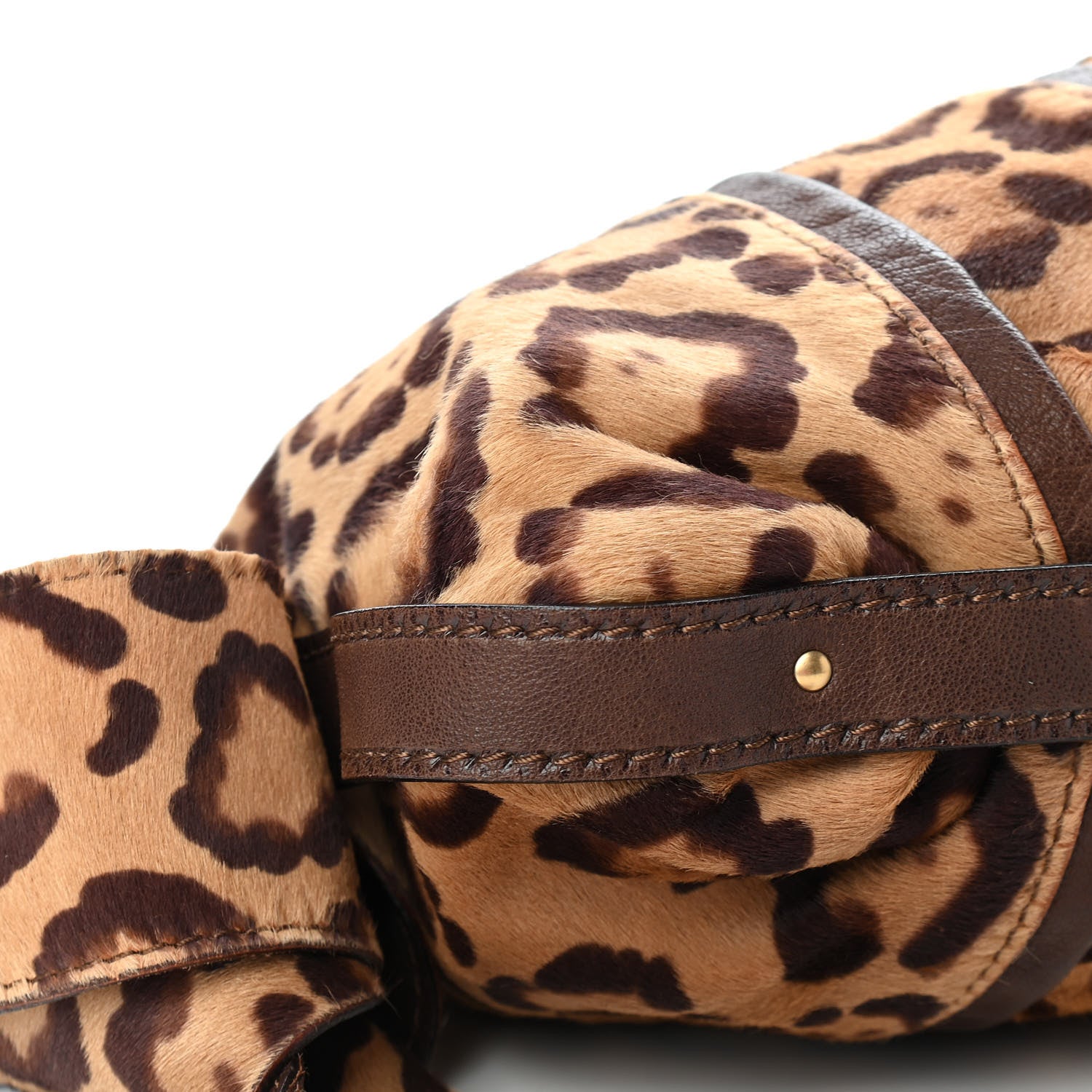 Valentino Garavani Calf Hair Leopard Print Shoulder Bag 7 of 9