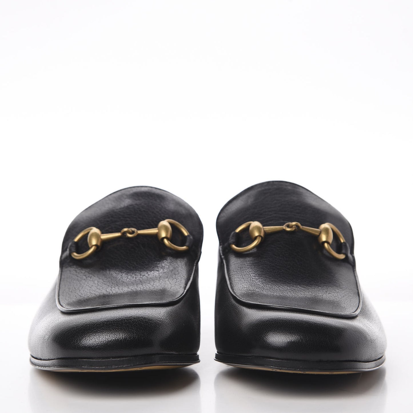 Goatskin Mens Horsebit Loafers 8.5 Black