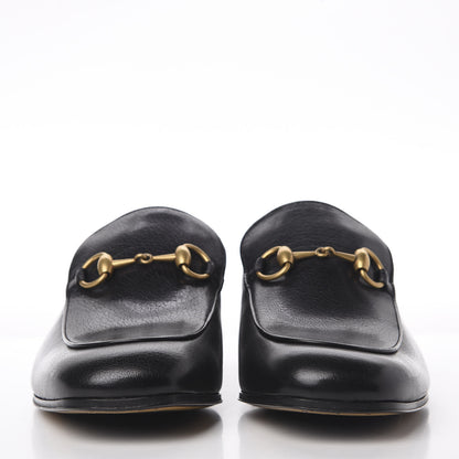 Gucci Goatskin Mens Horsebit Loafers 8.5 Black 3 of 9
