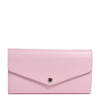 Louis Vuitton Epi Sarah Wallet NM Rose Clair 1 of 8