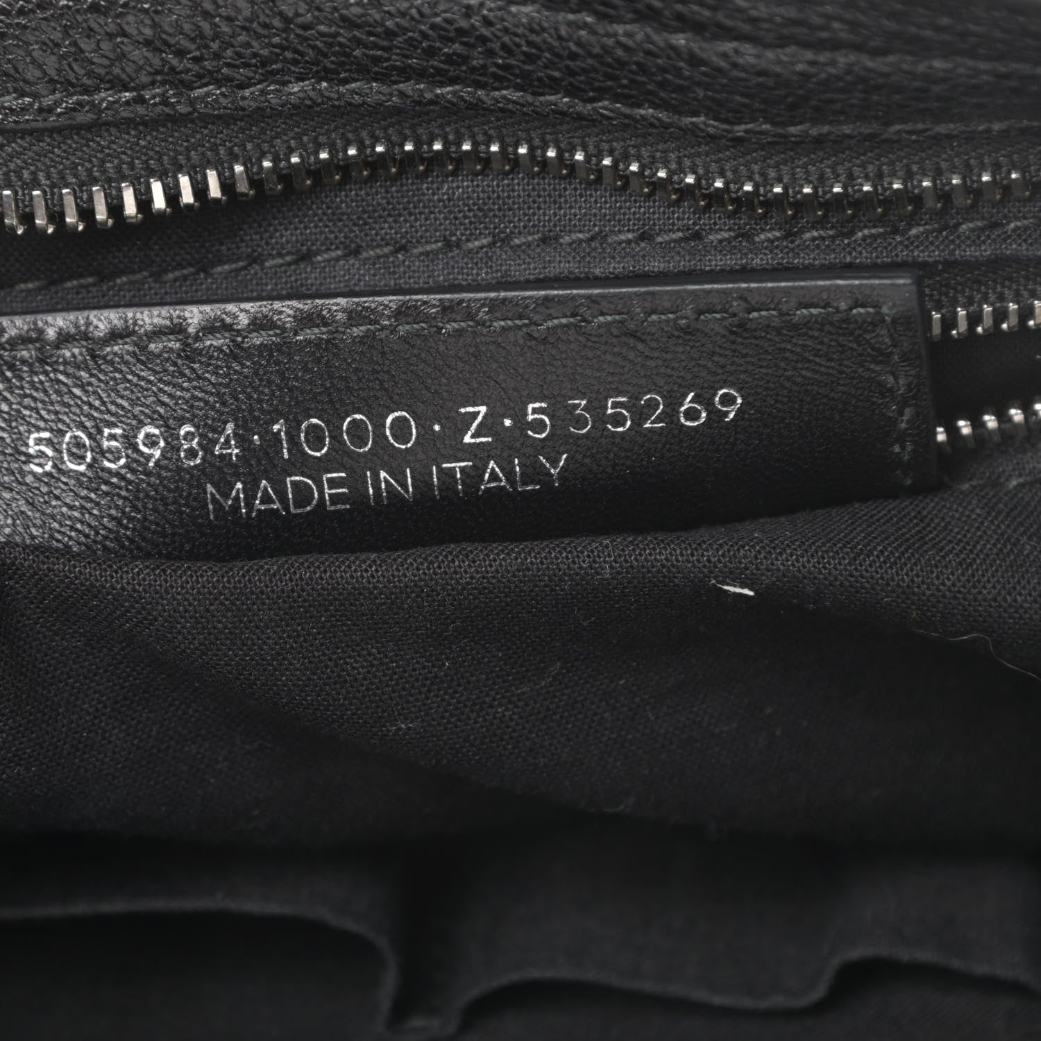 Balenciaga Chevre Silver Metallic Edge Hardware City Black 7 of 14