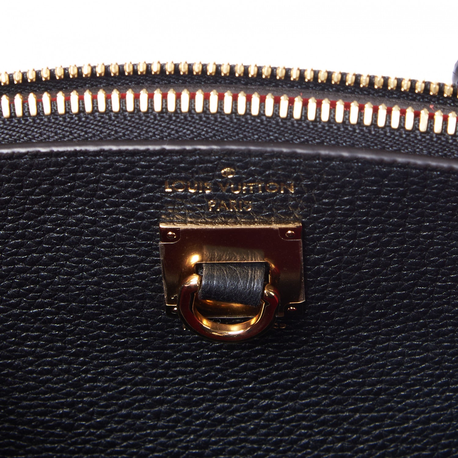 Louis Vuitton Taurillon City Steamer PM Black Rouge 7 of 8